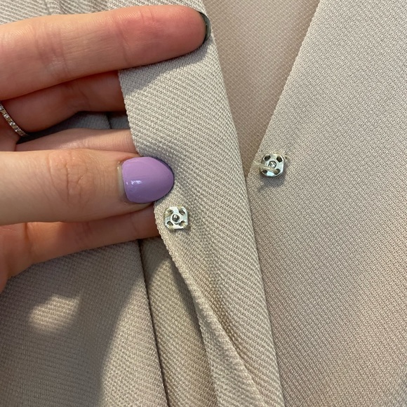 BCBGeneration tan romper size small - Picture 4 of 6